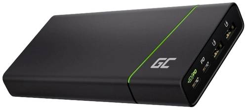 Green Cell GC PowerPlay Ultra Powerbank 26800 mAh Quick Charge 3.0, USB PD LiPo Schwarz von Green Cell