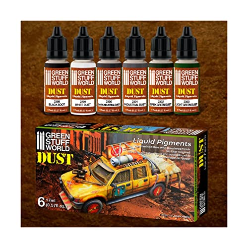 Green Stuff Paint Set - Liquid Pigments Set - Dust Green Stuff Paint Set - Liquid Pigments Set - Dust von Green Stuff World