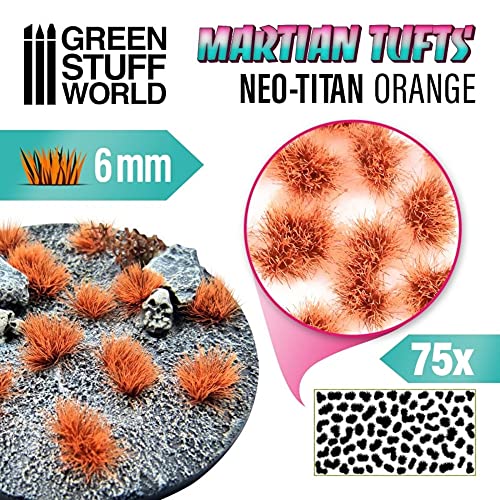 Green Stuff World Martian Tufts Neo Titan Orange von Green Stuff World