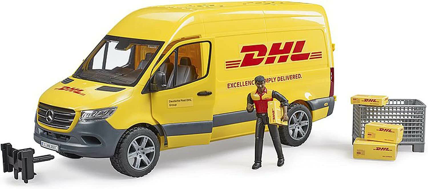 Bruder MB Sprinter DHL Lieferwagen von Green Toys