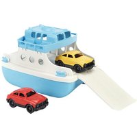 GREENTOYS 8601038 Fährschiff blau / weiss mit 2 Mini-Autos von Green Toys