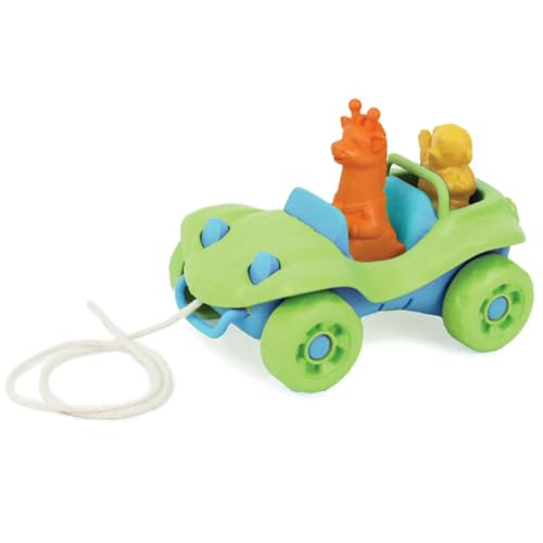 Green Toys Nachziehauto Nachziehspielzeug Kleinkind, grün von Green Toys