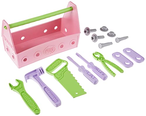 Green Toys Tool Set - Pink CB2 von Green Toys