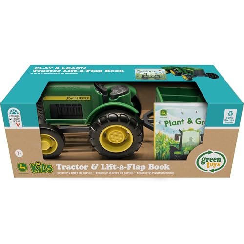 John Deere Traktor & Brettbuch von Green Toys