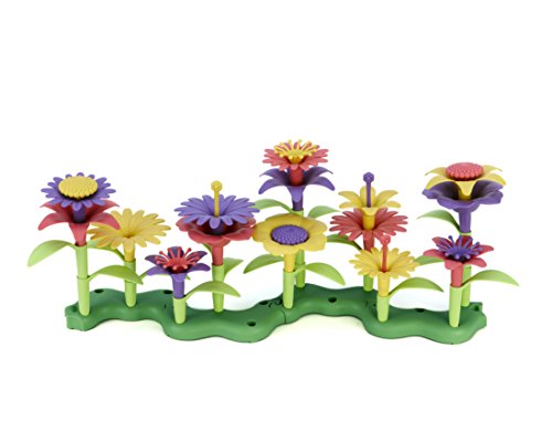 Unbekannt FLWA-1012 Blumenstrauss Steckspiel von Green Toys