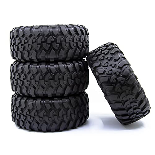 Greendhat RC 120mm 1,9 " Gummifelsen Reifen for 1:10 Rc Rock Crawler Axial. SCX10. Canyon Trail. Traxxas TRX4 TRX6 # 8174 ( Color : 4pcs ) von Greendhat