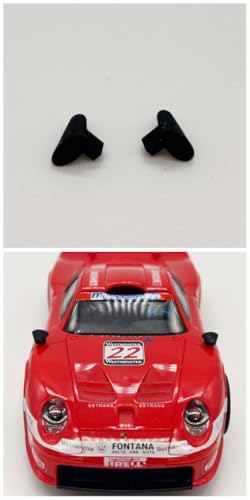 Greenhills Black Wing Mirror Pair for Scalextric Porsche 911 GT1 - NEW - GP128 von Greenhills Garages