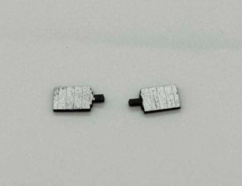 Greenhills Black with Silver Wing Mirror Pair for Scalextric Ford Escort Cosworth - New - GP77 von Greenhills Garages