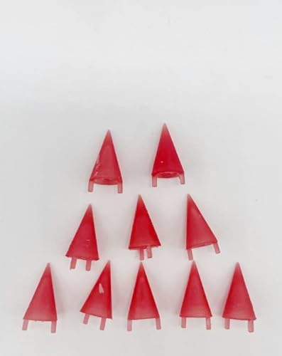 MACC795 - Greenhills Scalextric Carrera Red Marker Cones x 10-1.32 Scale - New von Greenhills Garages