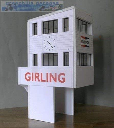 Greenhills Slot Car Building Goodwood Control Tower Kit 1:32 Scale MACC194 Greenhills Slot Car Building Goodwood Control Tower Kit 1:32 Scale MACC194 von Greenhills