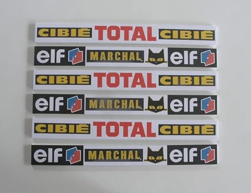 Greenhills Slot Car MACC872 French Pit Wall x 6 Maßstab 1:32 von Greenhills