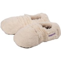 Warmies 3050 - Slippies™ Deluxe creme Plush, Gr. 36-40, Wärmestoffschuhe von Greenlife Value