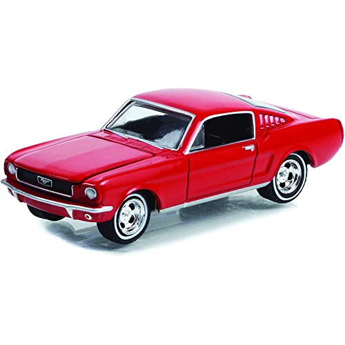 Greenlight 44965-A Hollywood Special Edition - Fall Guy Stuntman Association - 1966 Mustang Fastback 2+2 - Jetzt zeigt Feuerball 500 im Kollisionsauto im Maßstab 1:64 von Greenlight