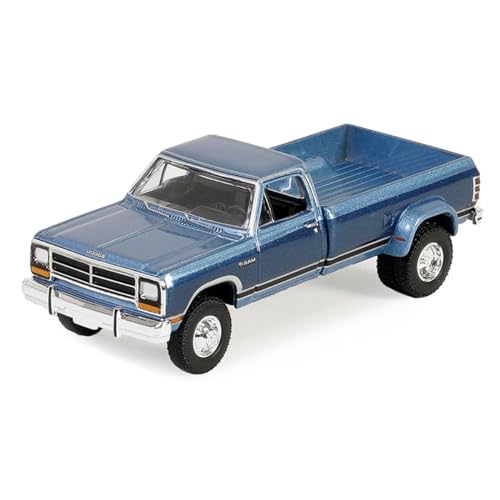 1/64 1989 Dodge Ram D-350, Twilight Blue Metallic Dually Drivers 14 46140-B von Greenlight