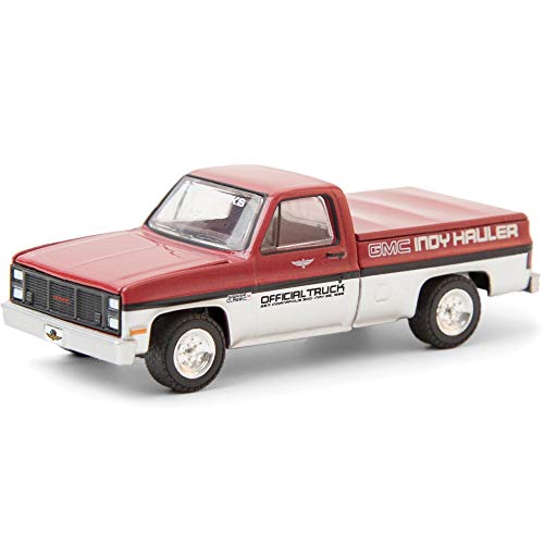 1985 GMC High Sierra Pickup Offizieller Truck mit Bett berzug, 69. j hrliches Indianapolis 500 Mile Race GMC Indy Hauler 1/64 Druckguss-Modell Greenlight 30202 von Greenlight