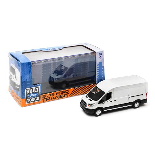 2015 Ford Transit (V363) Cargo Van, White - Greenlight 86039 - 1/43 Scale Diecast Model Toy Car von Greenlight