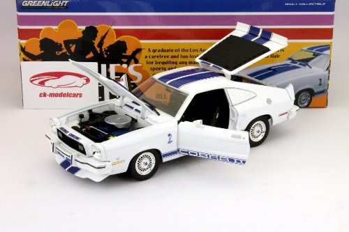 Ford Mustang II Cobra II Moviecar 3 Engel fÃ r Charlie Baujahr 1976 1:18 Greenlight von Greenlight