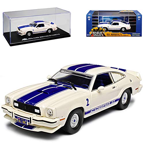 Ford Shelby Mustang II Cobra II Jill Munroe´s DREI Engel für Charlie 1/43 Greenlight Modell Auto von Greenlight