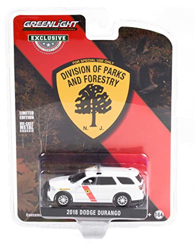 GreenLight 1:64 2018 Dodg&e Durango - New Jersey State Forest Fire Service (Hobby Exclusive) 30267 [Versand aus Kanada] von Greenlight