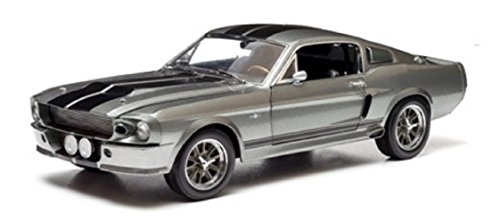 Greenlight 18220 1967 Ford Mustang Eleanors Grey 60 Sekunden verschwunden Spielzeug, grau von Greenlight