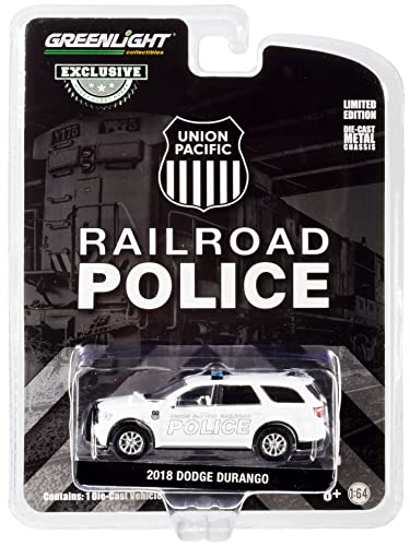 Greenlight 30268 2018 Dodge Durango - Union Pacific Railroad Police (Hobby Exclusive) Ma stab 1:64 von Greenlight