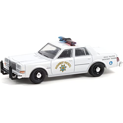 Greenlight 42970 C Diplomat White Vehicle Pollution Enforcement Program CHP California Highway Patrol Hot Pursuit 1/64 Druckguss-Modellauto von Greenlight