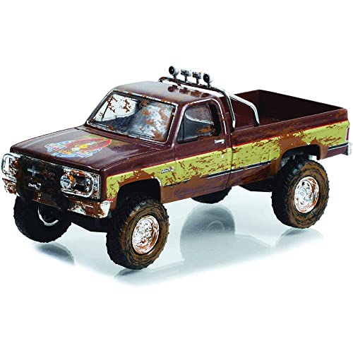 Greenlight 44965-F Hollywood Special Edition - Fall Guy Stuntman Association - 1982 GMC K-2500 Sierra Grande Wideside (Dirty Version) Maßstab 1:64 von Greenlight