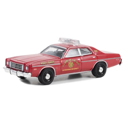 Greenlight 1:64 Maßstab 1976 Plymouth Fury, Old Bridge Volunteer Fire Dept NJ Fire & Rescue 67050-B Die-Cast Car Model von Greenlight