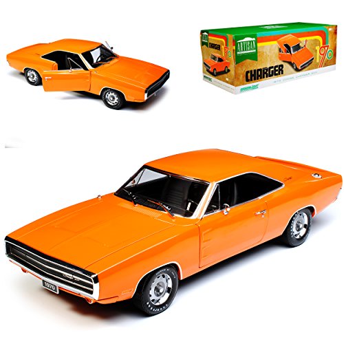 Greenlight Dodge Charger R/T Orange 1970 1/18 Modell Auto von Greenlight