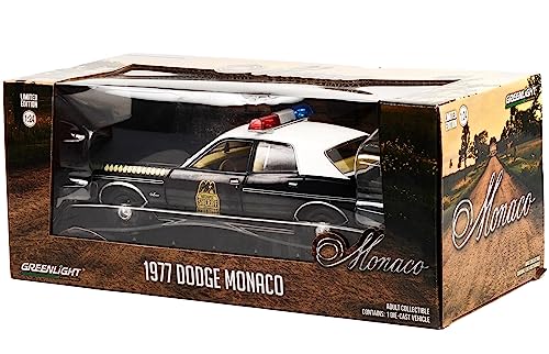 Greenlight Dodge Monaco Hatchap Diecast 1977 Maßstab 1:24, GL84107, Mehrfarbig von Greenlight