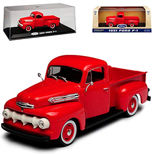 Greenlight Ford F-1 Pick-Up Rot 1. Generation 1948-1952 1/43 Modell Auto von Greenlight