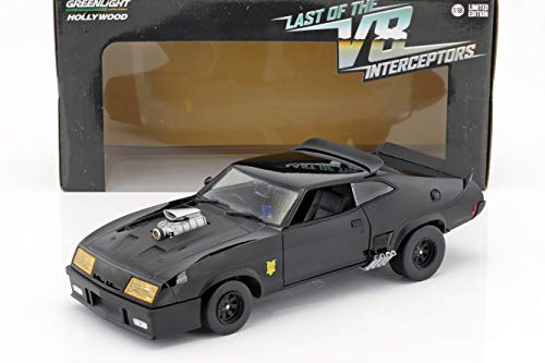 Greenlight Ford Falcon XB Baujahr 1973 V8 Interceptor Film Mad Max (1979) schwarz 1:18 von Greenlight