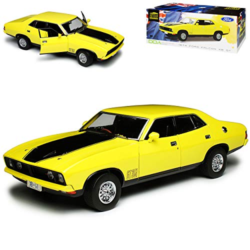 Greenlight Ford Falcon XB GT Gelb 1973 1/18 Modell Auto von Greenlight