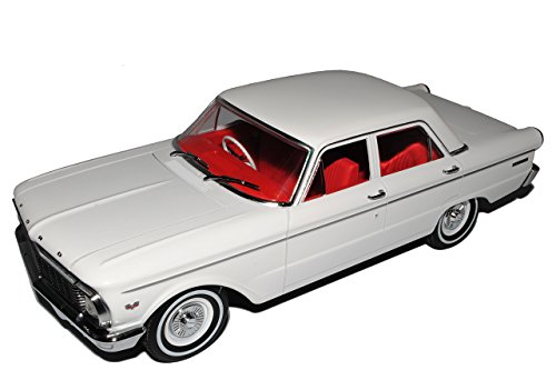 Greenlight Ford Falcon XP Limousine Weiss 1965 DDA Serie 1 von 250 Stück 1/18 Modell Auto mit individiuellem Wunschkennzeichen von Greenlight