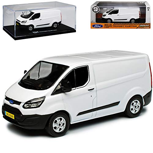 Greenlight Ford Transit Tourneo Custom Kasten Transporter Weiss Modell Ab 2012 1/43 Modell Auto von Greenlight