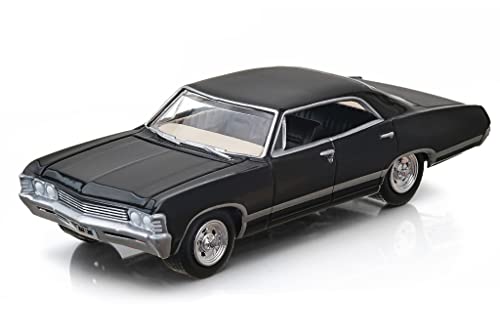 Greenlight - GREEN30333 - Chevrolet Impala Sport Limousine 1967 schwarz - Maßstab 1:64 von Greenlight