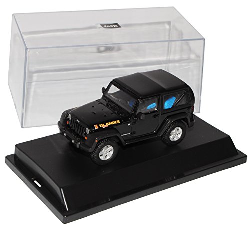 Greenlight Jeep Wrangler Rubicon Mit Soft Top Schwarz Islander Ab 2010 1/43 Modell Auto von Greenlight