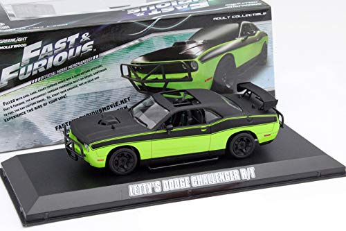 Greenlight Letty's Dodge Challenger R/T Film Fast und Furious 7 2015 grün / schwarz 1:43 von Greenlight