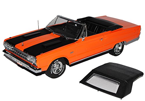 Greenlight Plymouth Belvedere GTX Cabrio Orange Joe Dirt - Joe Dreck - Film 1/18 Modell Auto von Greenlight