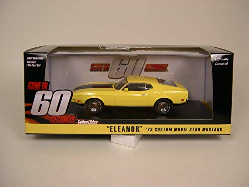 Scale Modell KOMPATIBEL MIT FORD MUSTANG MACH 1 1973 ELEANOR GONE IN 60 SECONDS 1:43 GREENLIGHT GREEN86412 von Greenlight