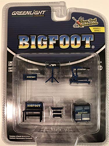 Greenlight Werkzeugset Big Foot 6-teilig 1:64 Ma stab 16040A von Greenlight