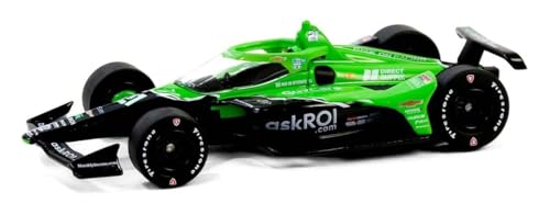 Rinus Veekay 2024 Risk On International/Ed Carpenter Racing 1:64 Diecast von Greenlight