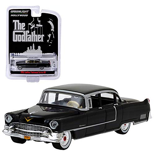 The Godfather Greenlight Hollywood DieCast 1955 Cadillac Fleetwood Serie 60, Maßstab 1:64 von Greenlight