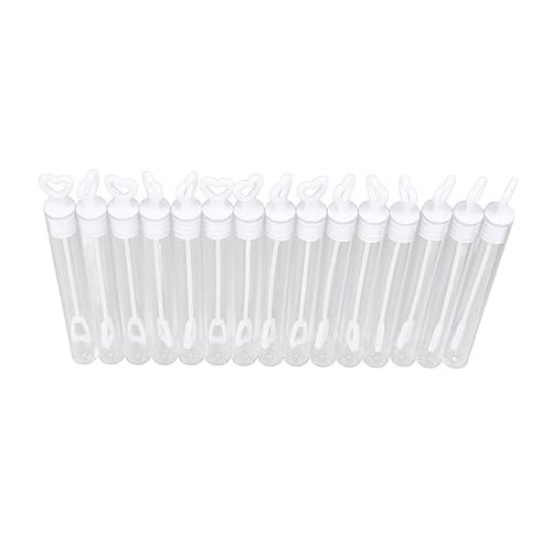 Bubble Sticks Lecks Icher Bulk Bubble Wands Set 50 Pack für Hochzeiten Party Jubiläen mit Transparentem Aussehen von Greensen