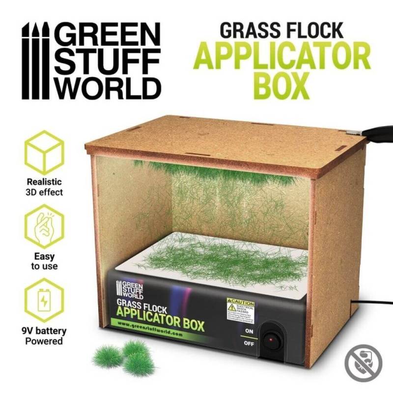 Flockapplikator Box