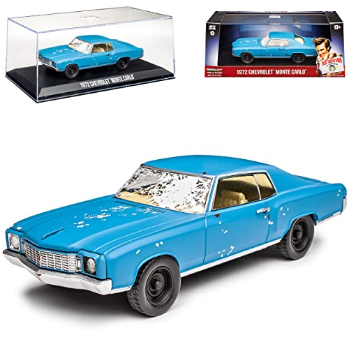 Chevrolet Monte Carlo Coupe Blau ACE Ventura EIN tierischer Detektiv 1/43 Greenlight Modell Auto von Grenlight