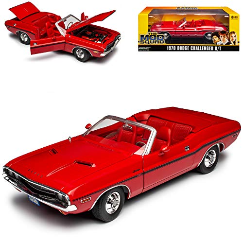 Dodge Challenger R/T Cabrio Rot 1. Generation 1969-1974 1/18 Greenlight Modell Auto von Grenlight