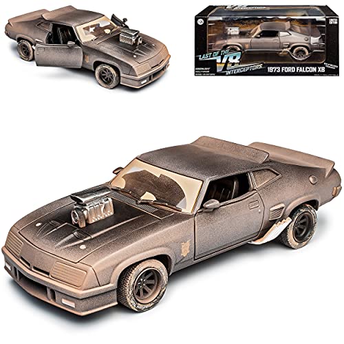Ford XB Falcon Tuned Version Dirty Staub Version Mad Max II 2 Black Interceptor Schwarz 1973 1/24 Greenlight Modell Auto Ford XB Falcon Tuned Version Dirty Staub Version Mad Max II 2 Black Interceptor Schwarz 1973 1/24 Greenlight Modell Auto von Grenlight