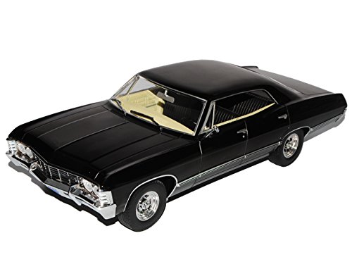 Grenlight Chevrolet Impala Sport Sedan 1967 Limousine Schwarz Supernatural 1965-1970 1/18 Greenlight Modell Auto mit individiuellem Wunschkennzeichen von Grenlight