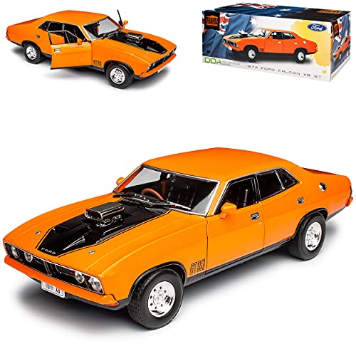 Grenlight Ford Falcon XB GT Orange 1974 1/18 Greenlight Modell Auto von Grenlight